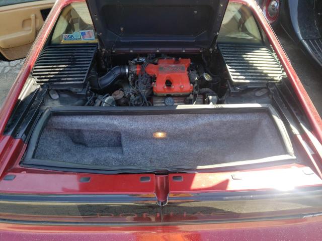 1G2PG1194HP238342 - 1987 PONTIAC FIERO GT RED photo 11