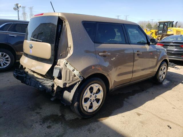 KNDJN2A20F7222944 - 2015 KIA SOUL TAN photo 3