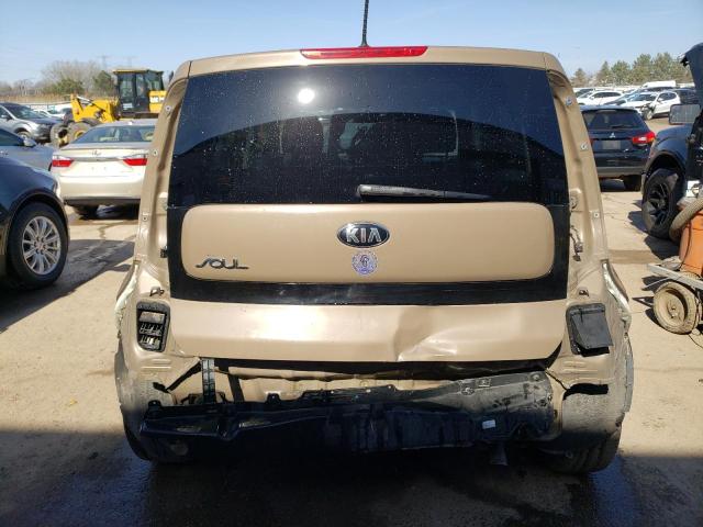 KNDJN2A20F7222944 - 2015 KIA SOUL TAN photo 6