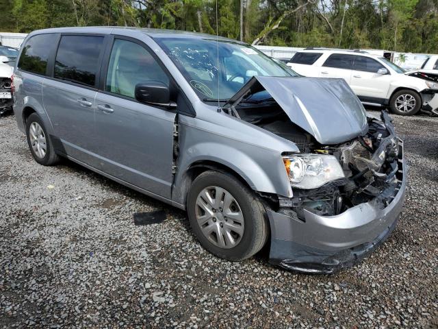 2C4RDGBG8JR296195 - 2018 DODGE GRAND CARA SE SILVER photo 4