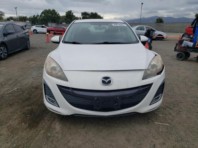 JM1BL1S64A1224861 - 2010 MAZDA 3 S WHITE photo 5