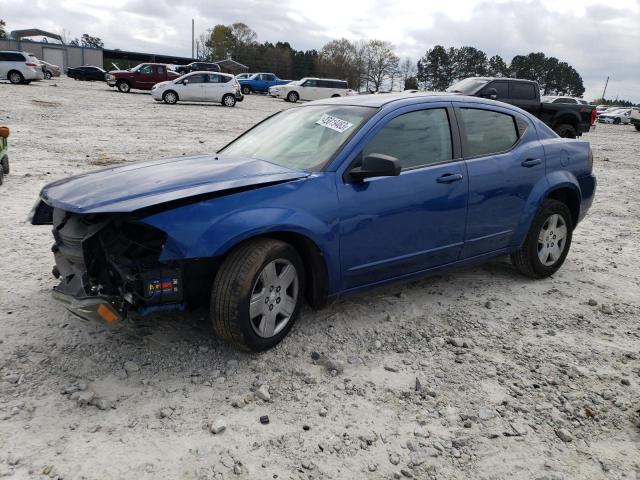 1B3CC4FB1AN155067 - 2010 DODGE AVENGER SXT BLUE photo 1