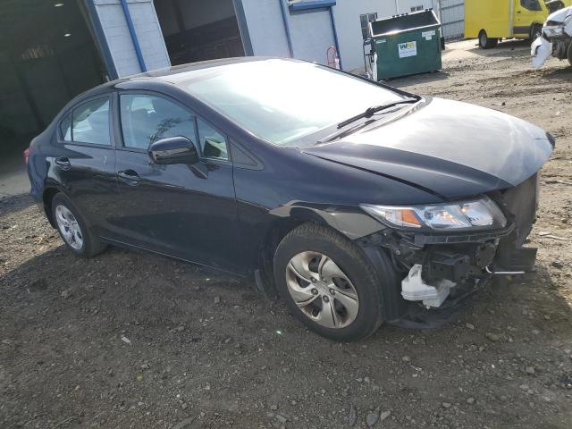 19XFB2F58FE266725 - 2015 HONDA CIVIC LX BLACK photo 4