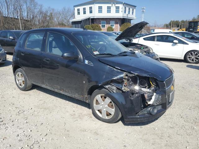 KL1TD66E79B396461 - 2009 CHEVROLET AVEO LS 黑色 照片 4