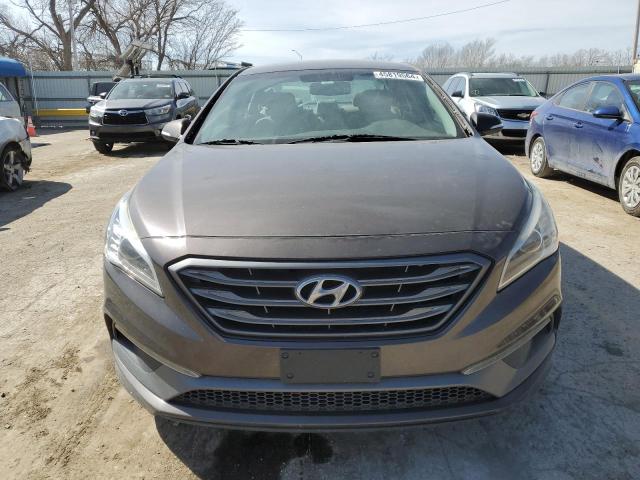 5NPE34AF9FH256608 - 2015 HYUNDAI SONATA SPORT GRAY photo 5