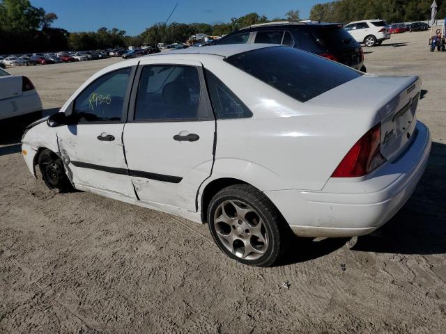 1FAFP33P82W146569 - 2002 FORD FOCUS LX WHITE photo 2