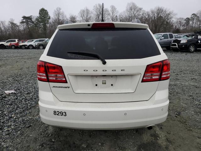 3C4PDCAB9LT269450 - 2020 DODGE JOURNEY SE WHITE photo 6