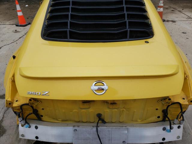 JN1AZ34D45M608759 - 2005 NISSAN 350Z COUPE YELLOW photo 10