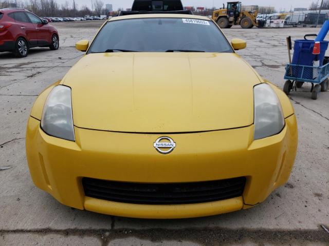 JN1AZ34D45M608759 - 2005 NISSAN 350Z COUPE YELLOW photo 5