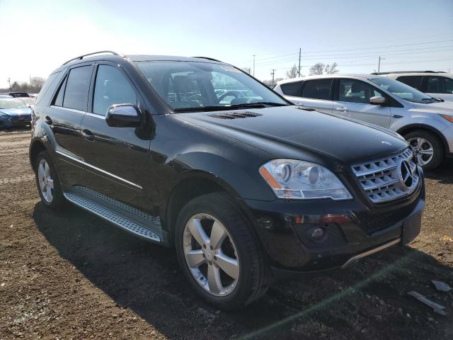 4JGBB8GBXAA557045 - 2010 MERCEDES-BENZ ML 350 4MATIC BLACK photo 4