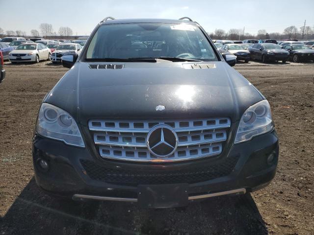 4JGBB8GBXAA557045 - 2010 MERCEDES-BENZ ML 350 4MATIC BLACK photo 5