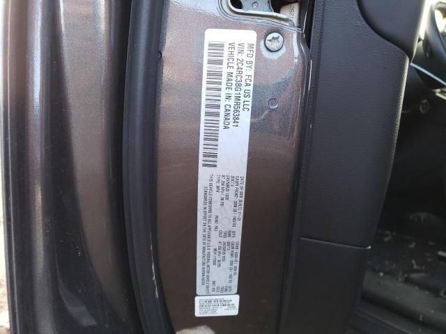 2C4RC3BG1MR563841 - 2021 CHRYSLER PACIFICA TOURING L GRAY photo 13