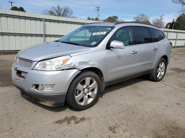 1GNLRHED0AS136624 - 2010 CHEVROLET TRAVERSE LTZ SILVER photo 1