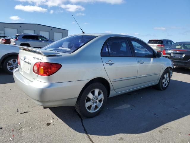 JTDBR32E842048350 - 2004 TOYOTA COROLLA CE SILVER photo 3