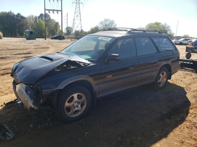 4S3BG6859V7619797 - 1997 SUBARU LEGACY OUTBACK BLUE photo 1