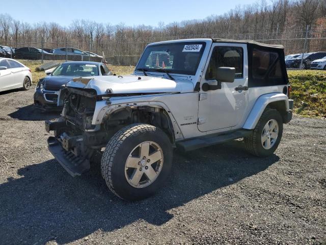 1J4AA5D10AL106167 - 2010 JEEP WRANGLER SAHARA SILVER photo 1