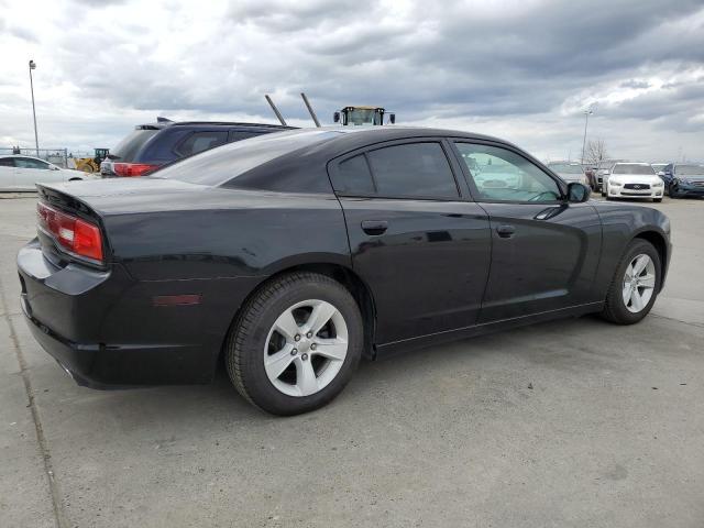 2C3CDXBG5EH347531 - 2014 DODGE CHARGER SE BLACK photo 3