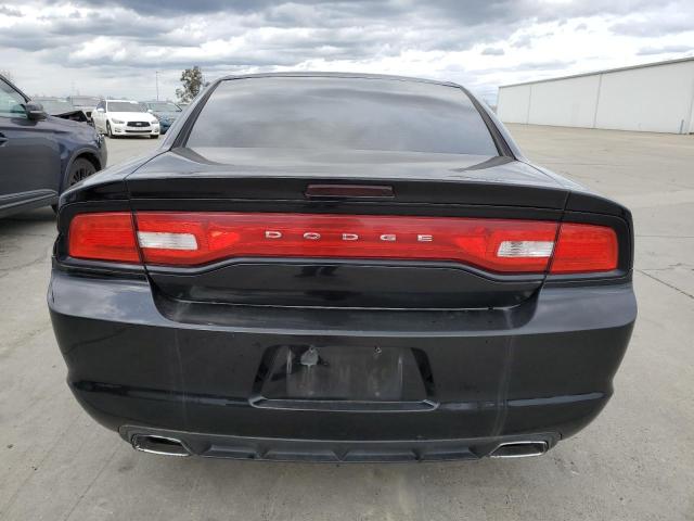 2C3CDXBG5EH347531 - 2014 DODGE CHARGER SE BLACK photo 6