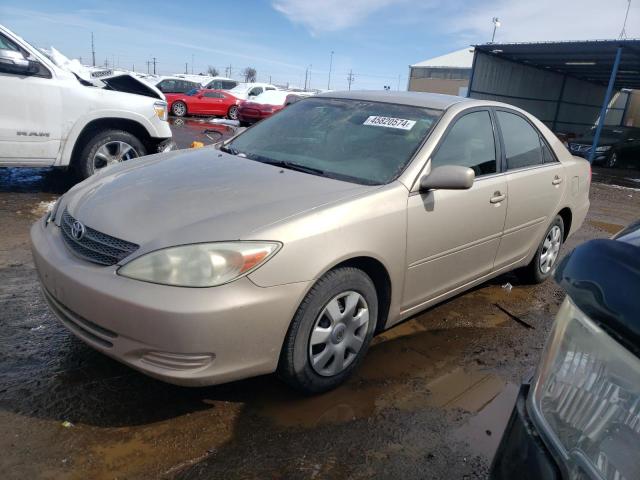 2004 TOYOTA CAMRY 4D 2 LE, 