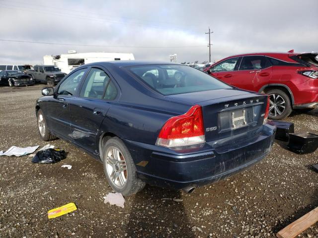 YV1RS592692720501 - 2009 VOLVO S60 2.5T BLUE photo 2