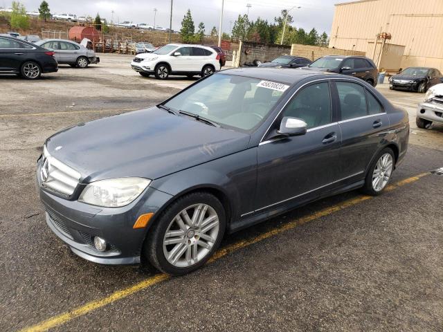 WDDGF54X68R015200 - 2008 MERCEDES-BENZ C 300 GRAY photo 1