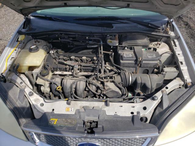 1FAHP31N27W126027 - 2007 FORD FOCUS ZX3 GRAY photo 11