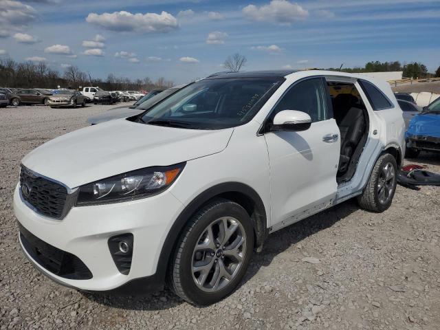 5XYPH4A50KG610115 - 2019 KIA SORENTO EX WHITE photo 1