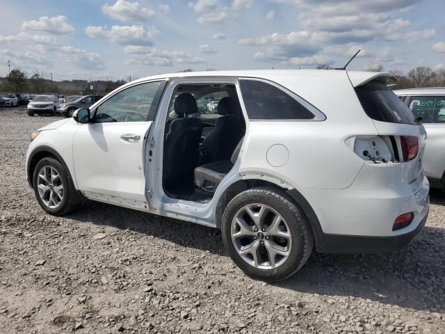 5XYPH4A50KG610115 - 2019 KIA SORENTO EX WHITE photo 2