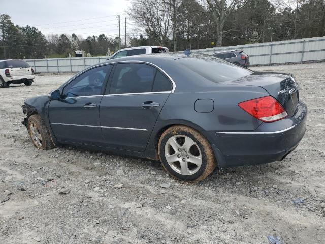 JH4KB16565C011276 - 2005 ACURA RL BLUE photo 2