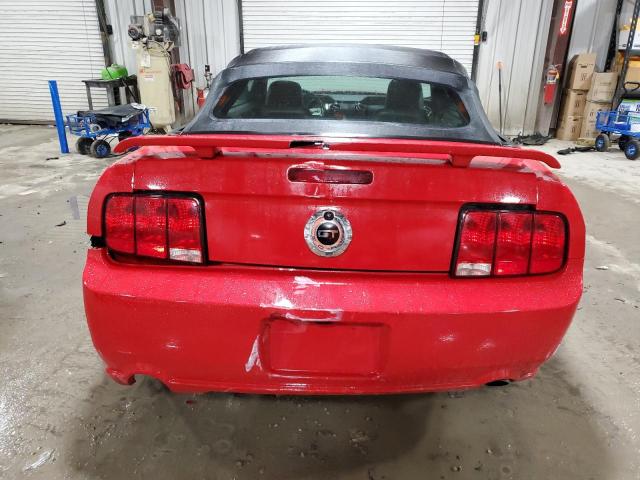 1ZVFT85HX75197087 - 2007 FORD MUSTANG GT RED photo 6