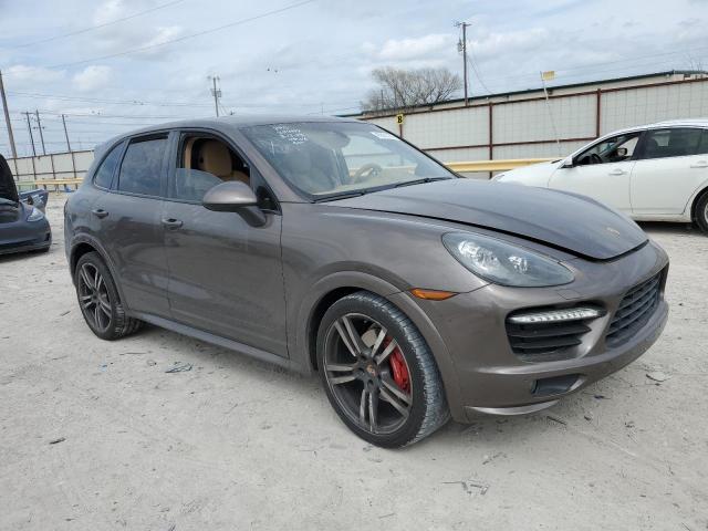 WP1AD2A2XDLA73674 - 2013 PORSCHE CAYENNE GTS BROWN photo 4