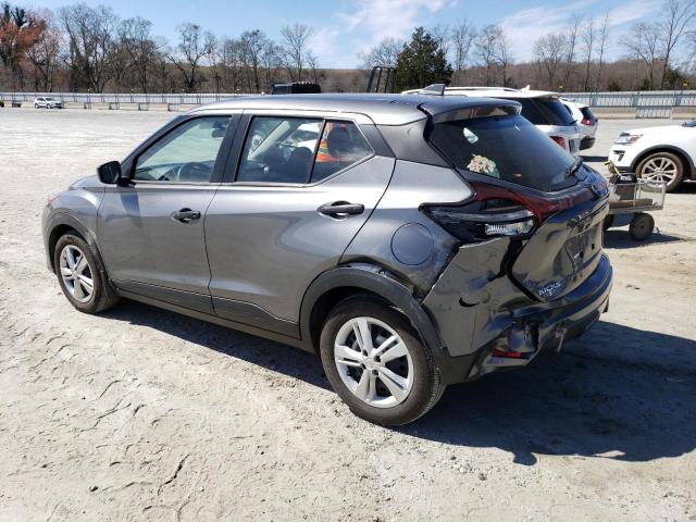 3N1CP5BV4PL558528 - 2023 NISSAN KICKS S GRAY photo 2