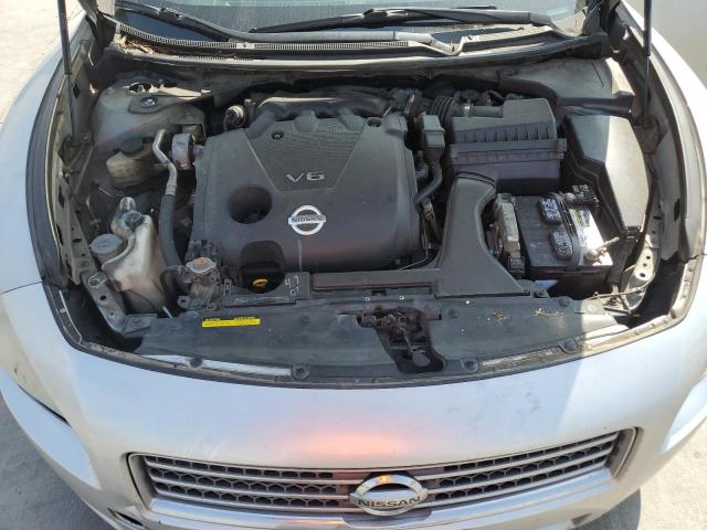 1N4AA5AP1AC812097 - 2010 NISSAN MAXIMA S SILVER photo 11