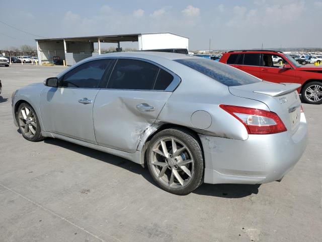 1N4AA5AP1AC812097 - 2010 NISSAN MAXIMA S SILVER photo 2