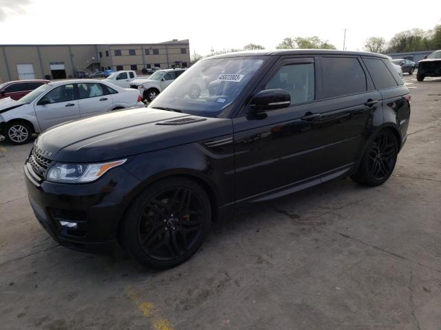 SALWG2FV1HA162710 - 2017 LAND ROVER RANGE ROVE SE BLACK photo 1