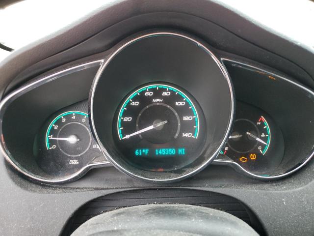 1G1ZC5E07CF158558 - 2012 CHEVROLET MALIBU 1LT BLACK photo 9