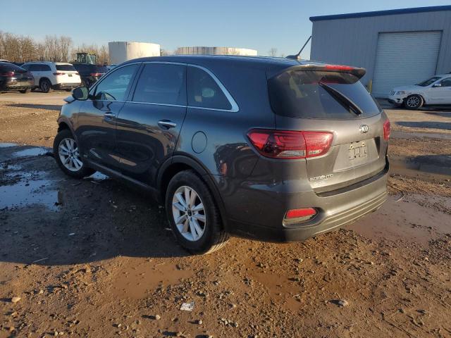 5XYPGDA57KG493300 - 2019 KIA SORENTO LX GRAY photo 2