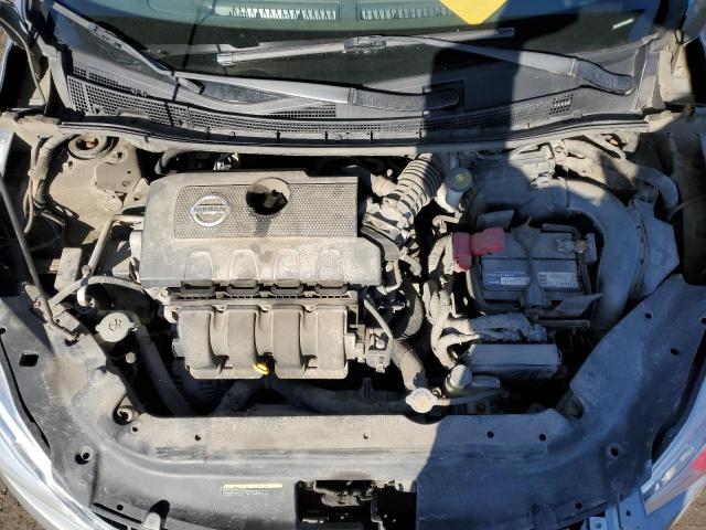 3N1AB7AP5EL693891 - 2014 NISSAN SENTRA S GRAY photo 11