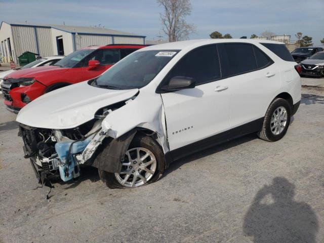 3GNAXHEV2NS164487 - 2022 CHEVROLET EQUINOX LS WHITE photo 1