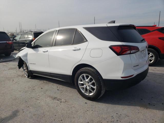 3GNAXHEV2NS164487 - 2022 CHEVROLET EQUINOX LS WHITE photo 2