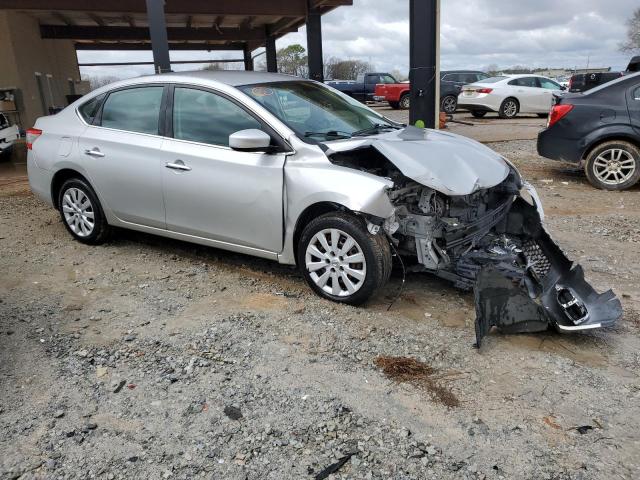 3N1AB7APXEY210771 - 2014 NISSAN SENTRA S SILVER photo 4