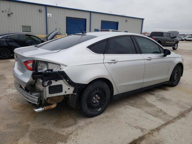 3FA6P0G74ER267759 - 2014 FORD FUSION S SILVER photo 3