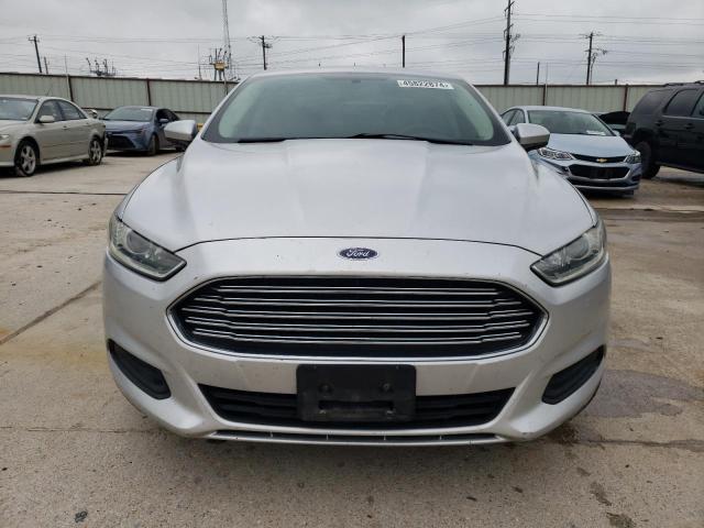 3FA6P0G74ER267759 - 2014 FORD FUSION S SILVER photo 5