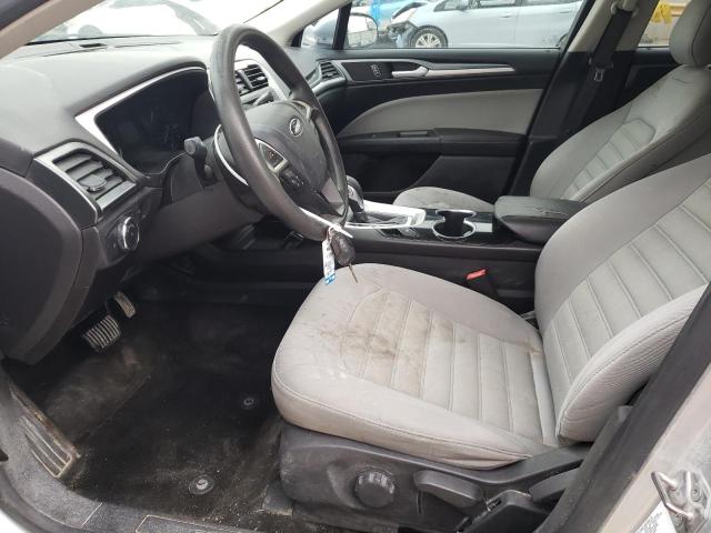 3FA6P0G74ER267759 - 2014 FORD FUSION S SILVER photo 7