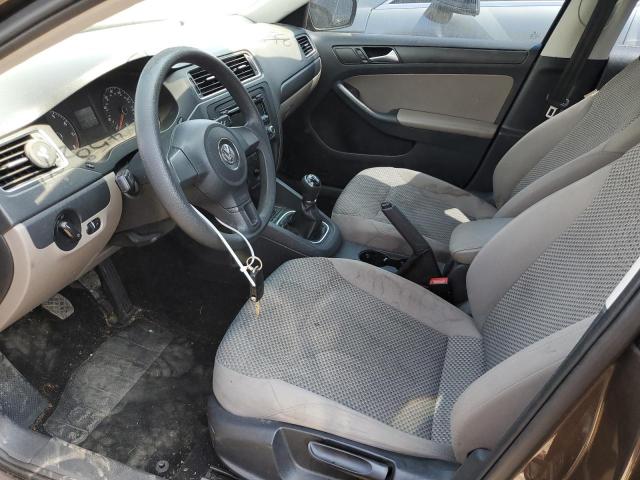 3VW1K7AJ7EM414215 - 2014 VOLKSWAGEN JETTA BASE 棕色 照片 7