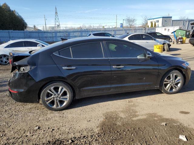 KMHD84LF3HU171441 - 2017 HYUNDAI ELANTRA SE BLACK photo 3