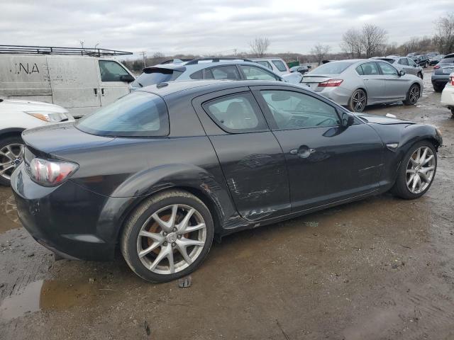 JM1FE17P490403285 - 2009 MAZDA RX8 BLACK photo 3