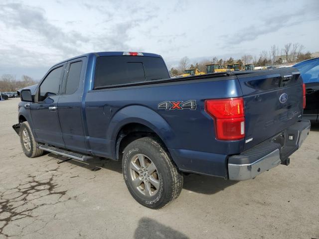 1FTEX1EP1JKG08029 - 2018 FORD F150 SUPER CAB BLUE photo 2