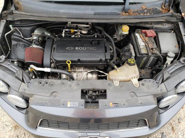1G1JB5SH3C4178750 - 2012 CHEVROLET SONIC LS 灰色 照片 11