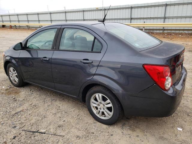 1G1JB5SH3C4178750 - 2012 CHEVROLET SONIC LS GRAY photo 2